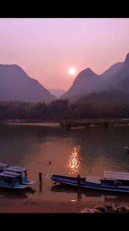 Ning Ning Guesthouse Muang Ngoi Ngoại thất bức ảnh