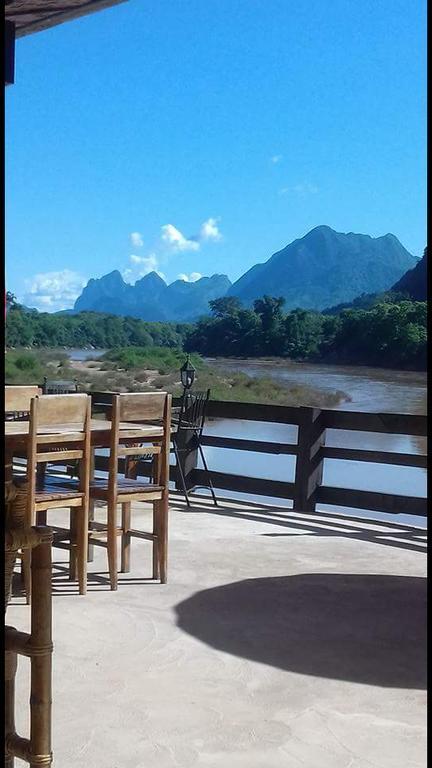 Ning Ning Guesthouse Muang Ngoi Ngoại thất bức ảnh