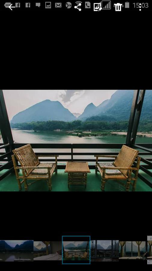 Ning Ning Guesthouse Muang Ngoi Ngoại thất bức ảnh