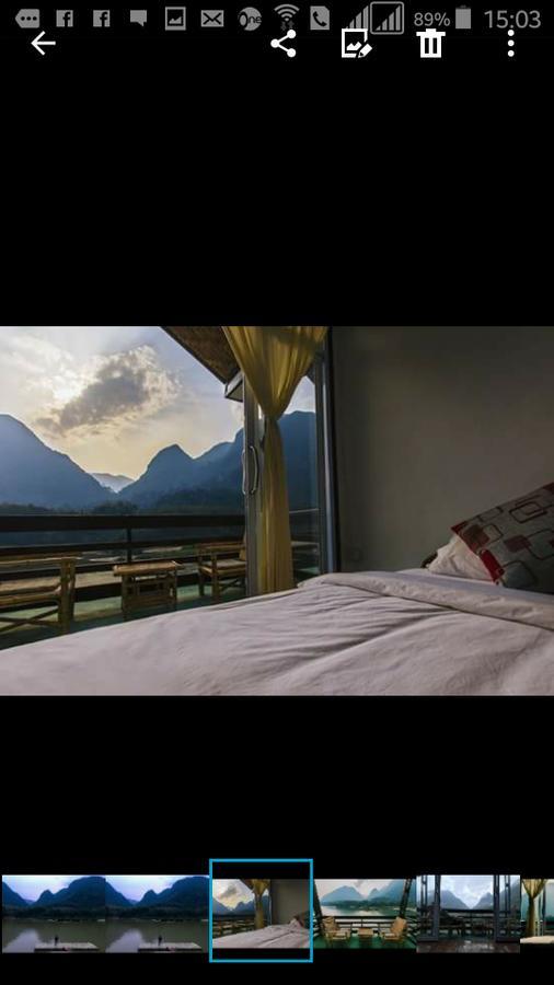 Ning Ning Guesthouse Muang Ngoi Ngoại thất bức ảnh